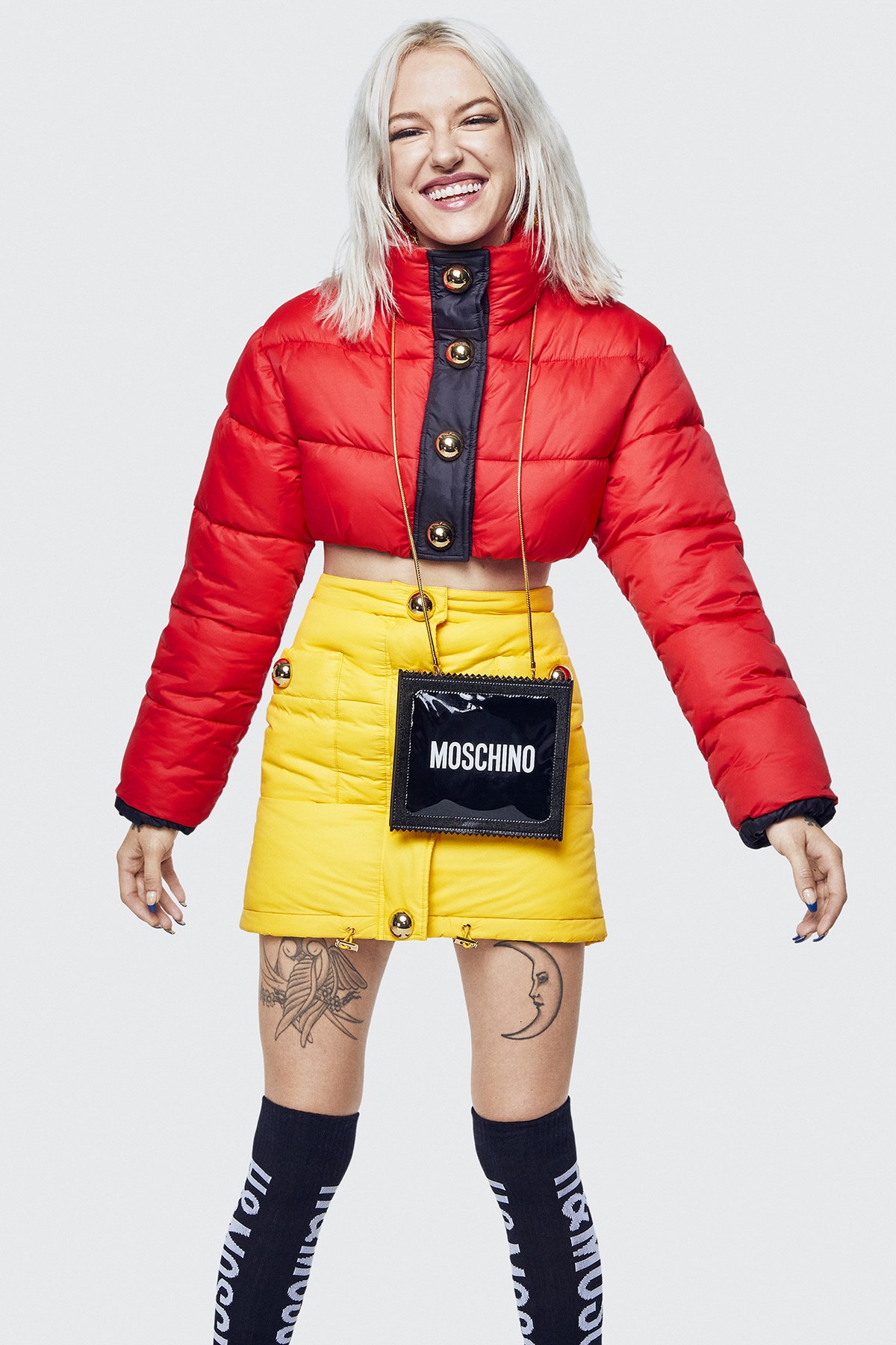 A little look into the upcoming HMxMoschino designer collection